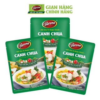 XỐT GIA VỊ HOÀN CHỈNH- Canh Chua Nấu canh cá -Barona