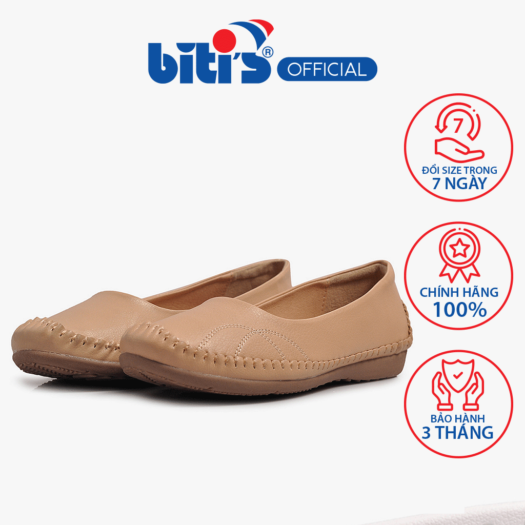 Giày Búp Bê Nữ Biti's BBW000488KEM (Kem)