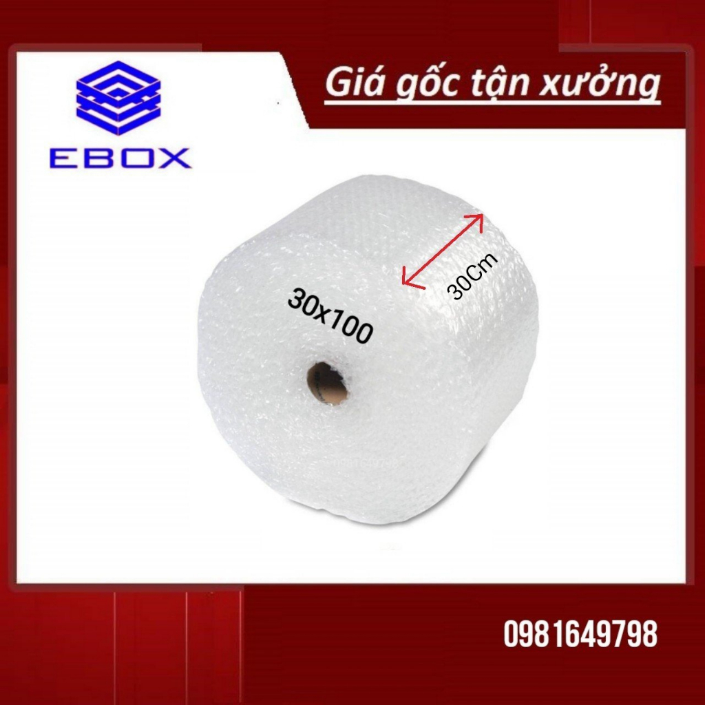 Xốp chống sốc - Xốp hơi 30cm x 100m