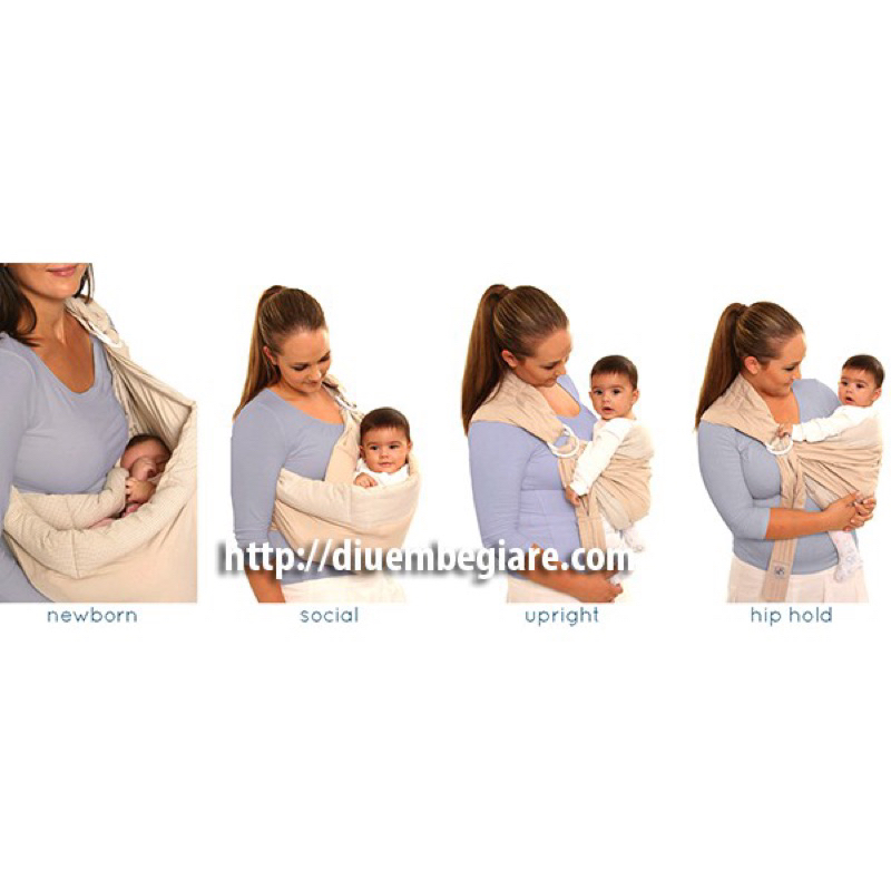 ❤️ Địu võng ring sling cho bé ❤️