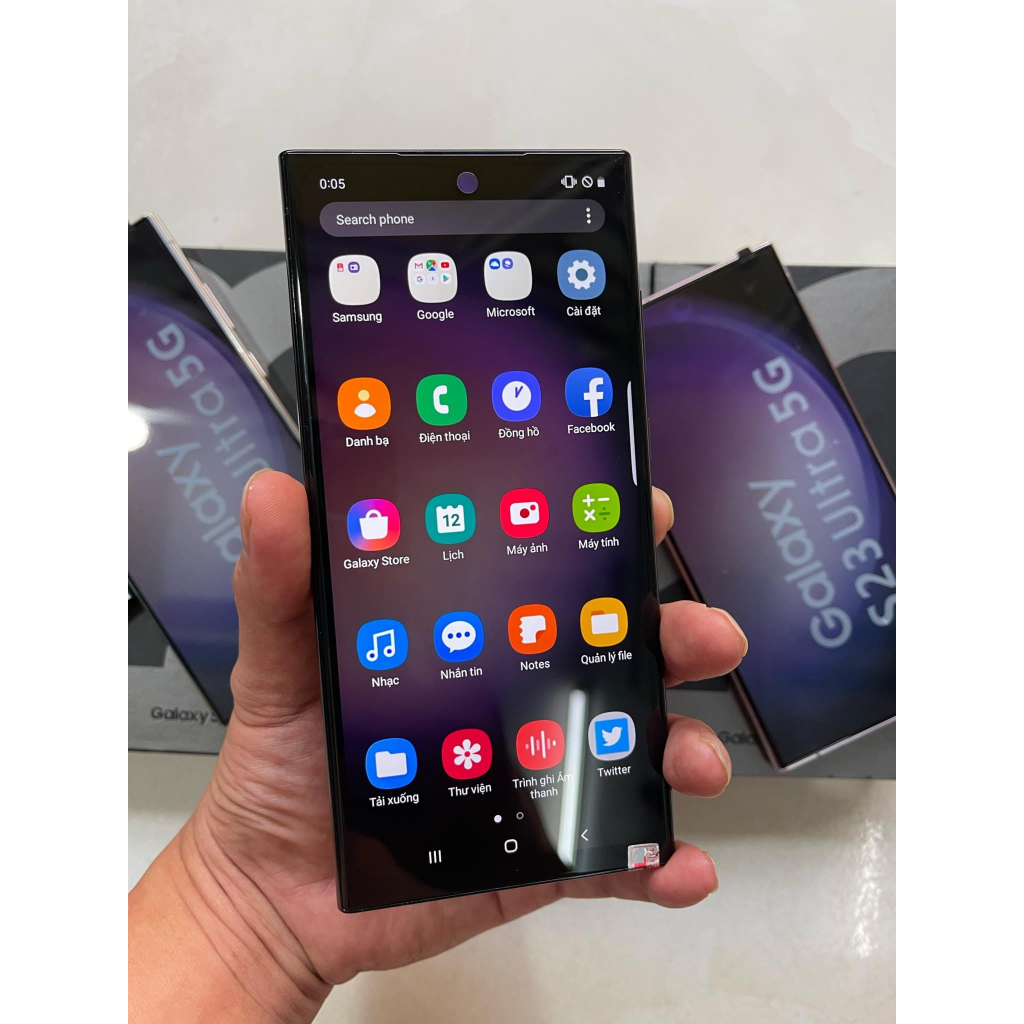 Điện thoại Samsung Galaxy S23 Ultra bản ram 8gb/256gb mới đầy đủ hộp và phụ kiện chính hãng bảo hành 12 tháng | BigBuy360 - bigbuy360.vn