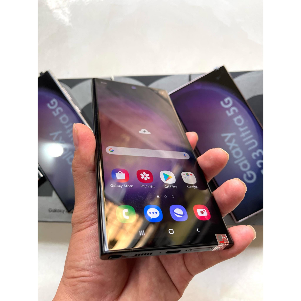 Điện thoại Samsung Galaxy S23 Ultra bản ram 8gb/256gb mới đầy đủ hộp và phụ kiện chính hãng bảo hành 12 tháng | BigBuy360 - bigbuy360.vn