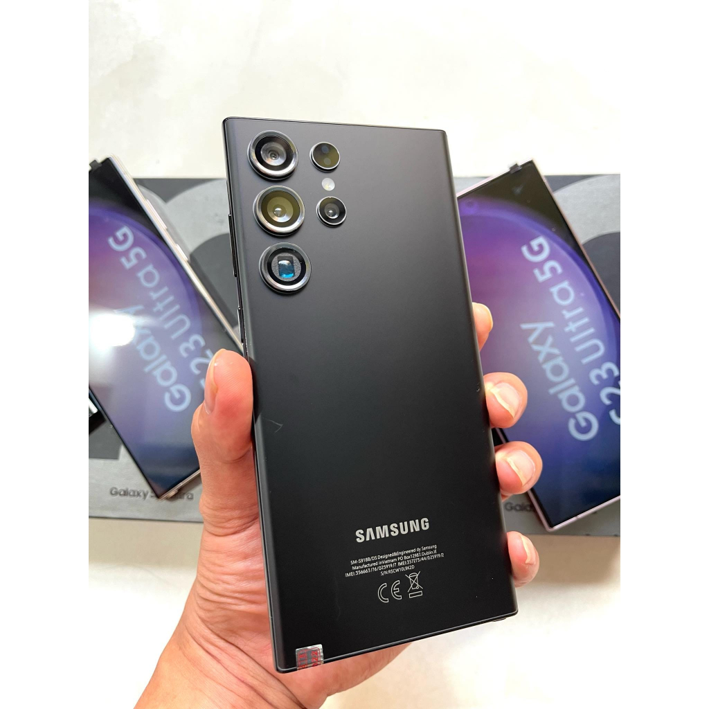 Điện thoại Samsung Galaxy S23 Ultra bản ram 8gb/256gb mới đầy đủ hộp và phụ kiện chính hãng bảo hành 12 tháng | BigBuy360 - bigbuy360.vn