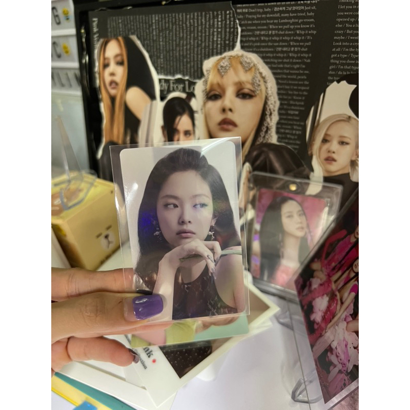 Set Card Pre-Order Welcoming Collection 2022 - Ảnh bo góc BLACKPINK
