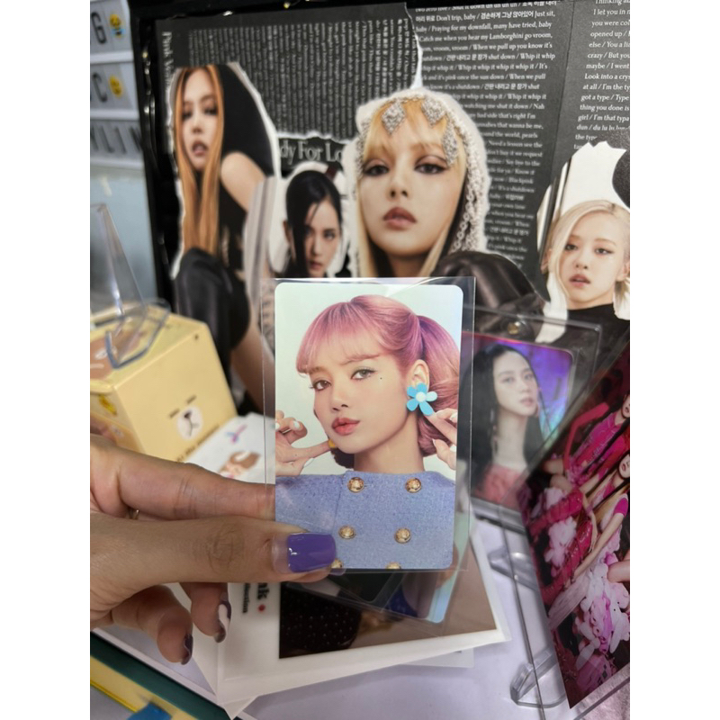 Set Card Pre-Order Welcoming Collection 2022 - Ảnh bo góc BLACKPINK