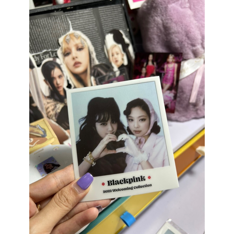 Set Card Pre-Order Welcoming Collection 2022 - Ảnh bo góc BLACKPINK