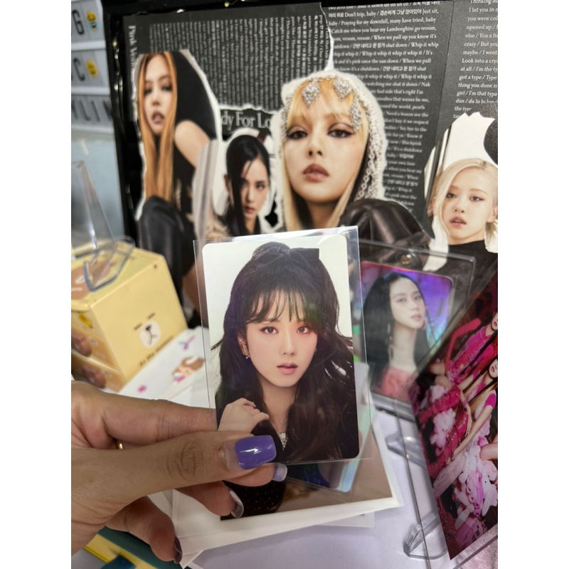 Set Card Pre-Order Welcoming Collection 2022 - Ảnh bo góc BLACKPINK