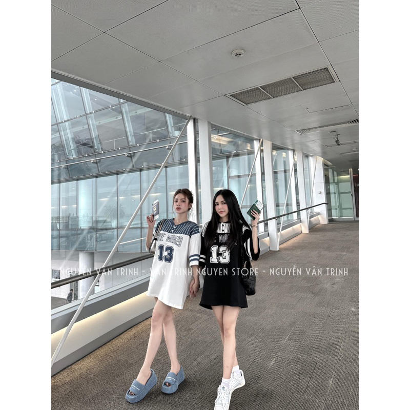 Áo overtee bóng chày 13de mazo 🐻 hàng SC