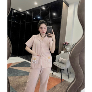 Bộ đồ đũi nữ, bộ pijama nữ, bộ đũi tay cộc quần dài, bộ nữ mặc nhà.