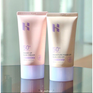 kem chống nắng trang điểm Holika Holika Moisture make up sun cream dewy Tone 60ml - hàng chính hãng