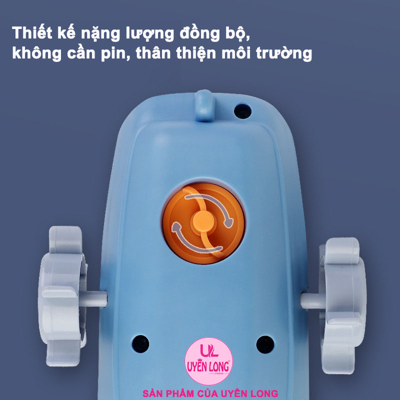 Đồ Chơi Thuyền Vặn Cót Uyên Long Cho Bé Chơi Lúc Tắm, Không Góc Cạnh, Chống Va Đập, An Toàn Khi Chơi