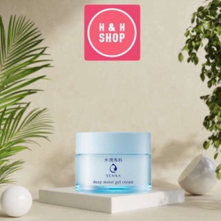 [Mẫu mới] Mặt nạ ngủ cấp ẩm chuyên sâu dạng gel Senka Deep moist Gel Cream 50g
