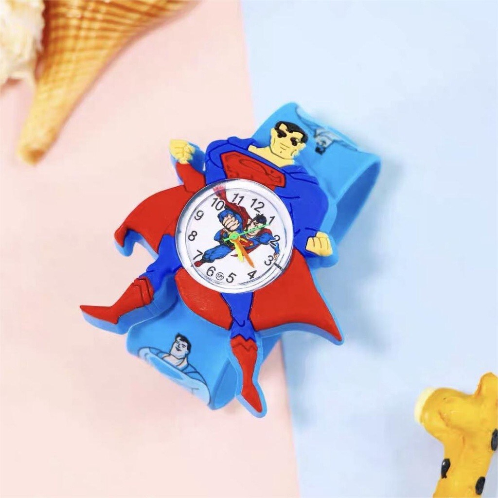 Đồng hồ đập tay hình siêu nhân cá tính cho bé