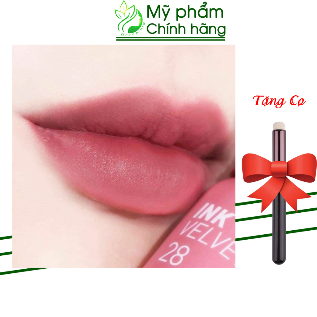 Son Ink Màu 28 Mauveful Nude Hồng Tím Kem Lì Peripera Ink Velvet Lip Tint Mới Nhất 4g [CHÍNH HÃNG]