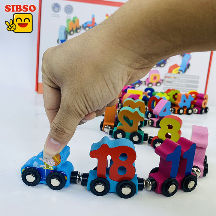 Đoàn tàu nam châm C023 - Đồ Chơi Trí Tuệ