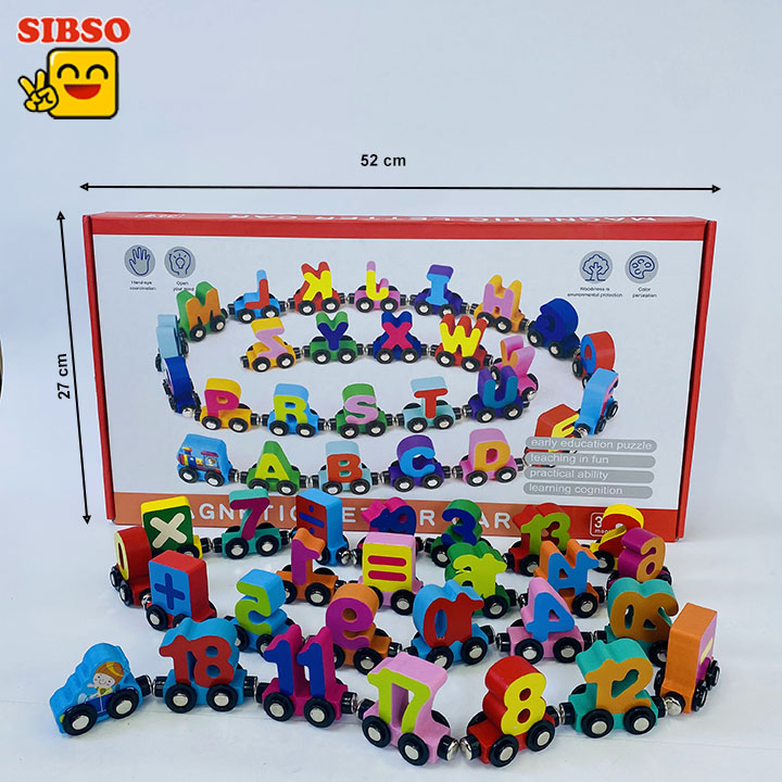Đoàn tàu nam châm C023 - Đồ Chơi Trí Tuệ