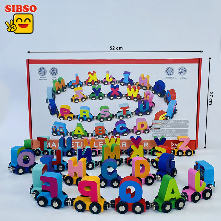 Đoàn tàu nam châm C023 - Đồ Chơi Trí Tuệ