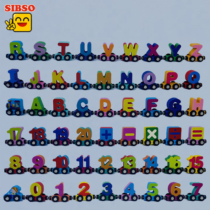 Đoàn tàu nam châm C023 - Đồ Chơi Trí Tuệ