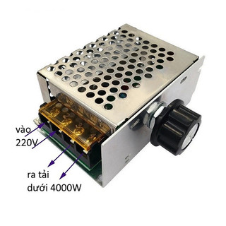 Dimmer 4000W Điều Tốc Động Cơ AC 220V