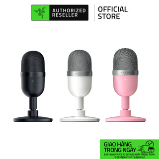 Razer seiren mini | streaming microphone | super-cardioid | kết nối usb type-a | tụ 14mm