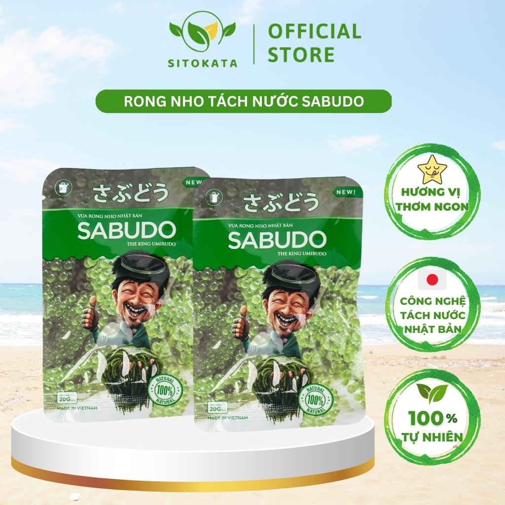 Rong nho tươi tách nước SABUDO 1 hộp 240g công nghệ tách nước theo tiêu chuẩn Nhật Bản