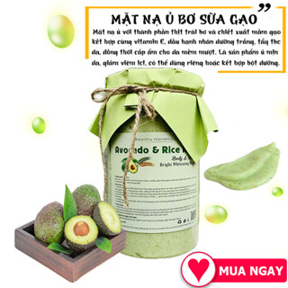 1Kg mặt nạ ủ bơ sữa gạo tẩy tbc sạch sáng da