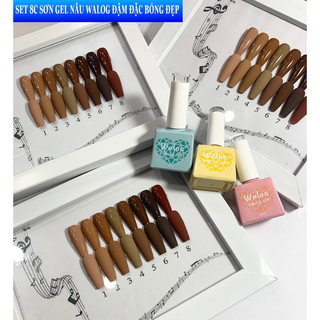 Bán lẻ sơn gel nâu hãng nox
