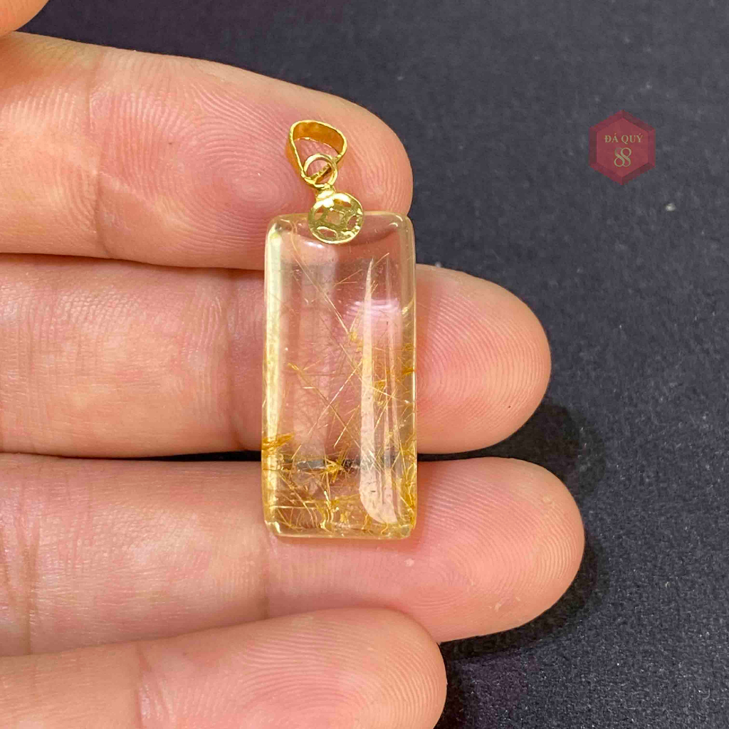 Mặt Dây Chuyền TA Tóc Vàng Tự Nhiên Vip