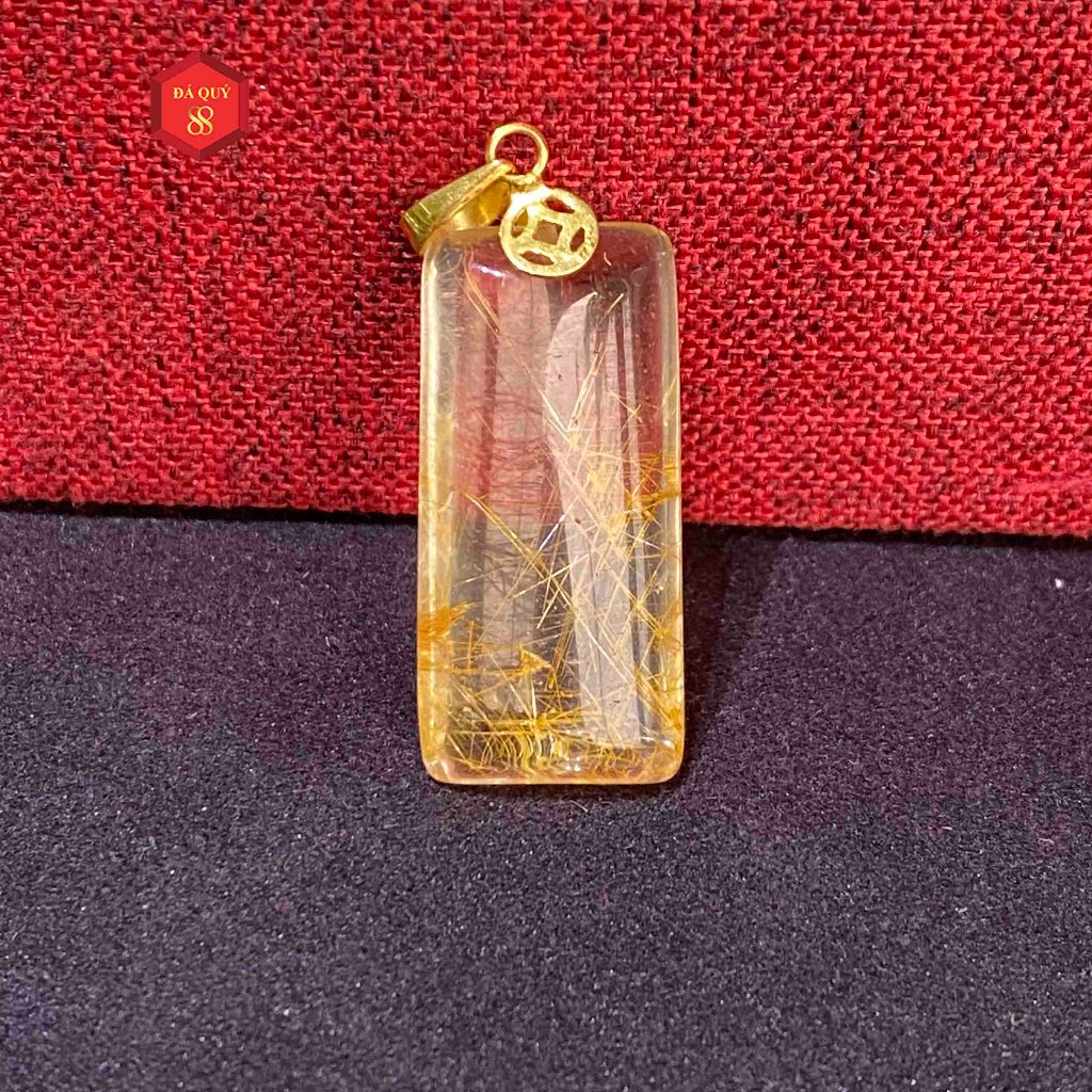 Mặt Dây Chuyền TA Tóc Vàng Tự Nhiên Vip