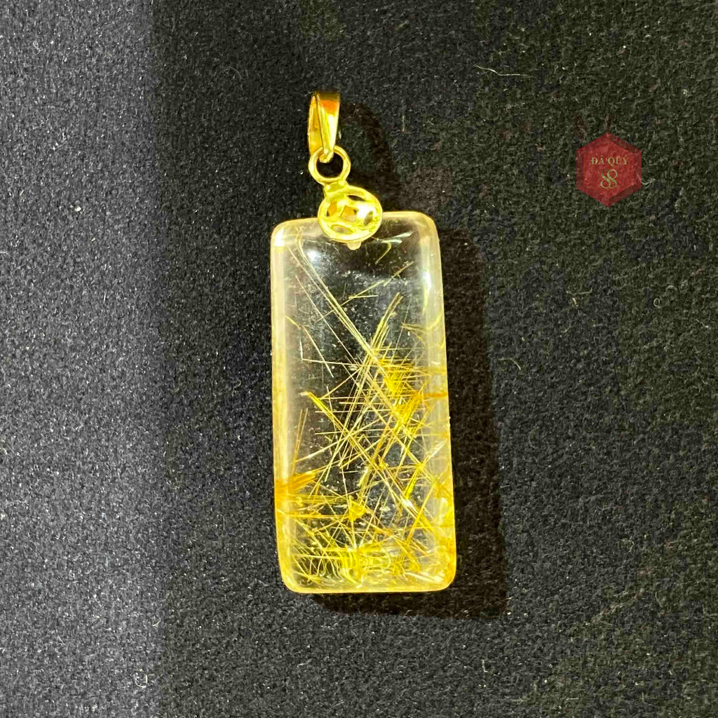 Mặt Dây Chuyền TA Tóc Vàng Tự Nhiên Vip