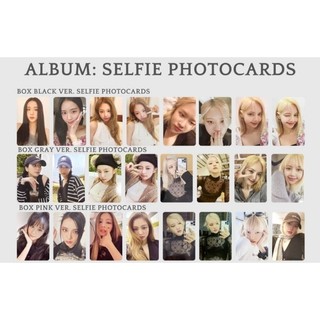 Ảnh thẻ thần tượng BlackPink album Born Pink chính thức