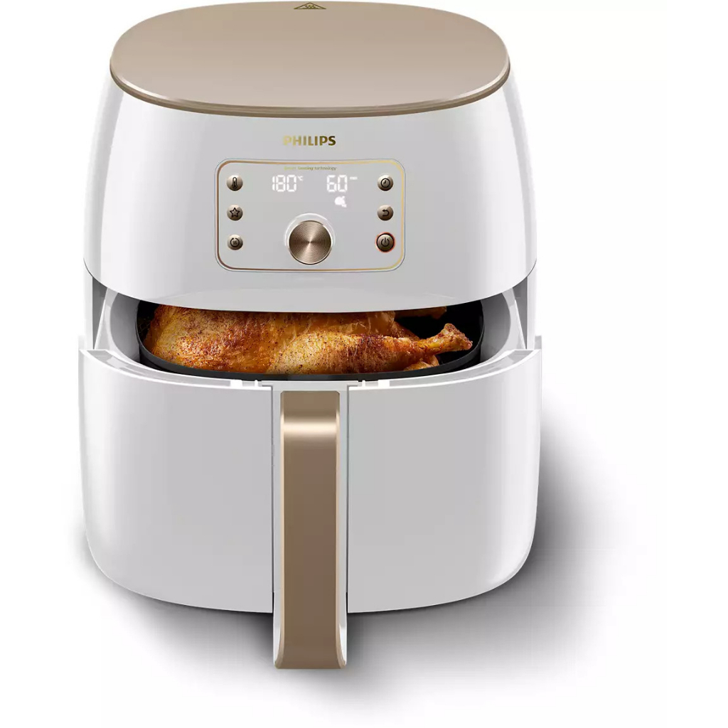 NỒI CHIÊN KHÔNG DẦU PHILIPS XXL HD9870/20 MÀU TRẮNG