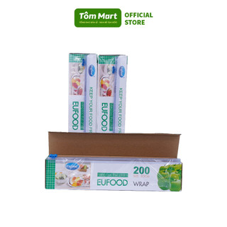 Màng bọc thực phẩm eufood tôm mart tiện lợi, an toàn - 30cmx60cm