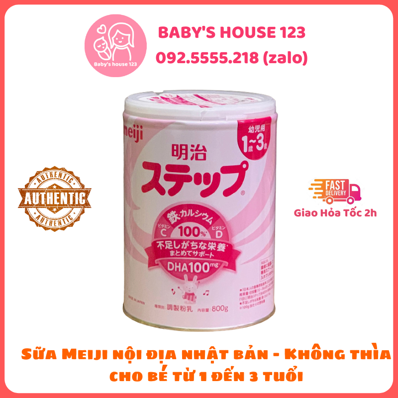 Sữa Meiji Nội Địa Nhật Cho Bé - Hộp 800gr