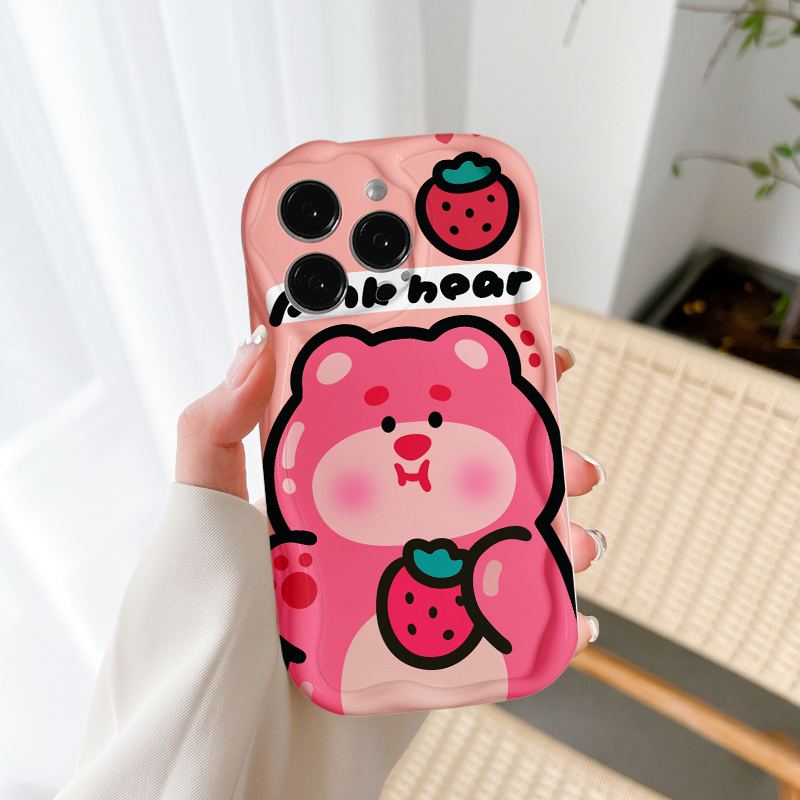 Ốp lưng iphone Viền nổi cạnh sóng cặp đôi Gấu bự 6s/6splus/7/7plus/8/8plus/x/xs/11/12/13/14/pro/max/promax/plus sk36