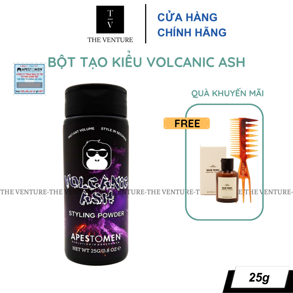 Bột Tạo Phồng Tóc Volcanic Ash Styling Powder Chính Hãng - 25 Gram