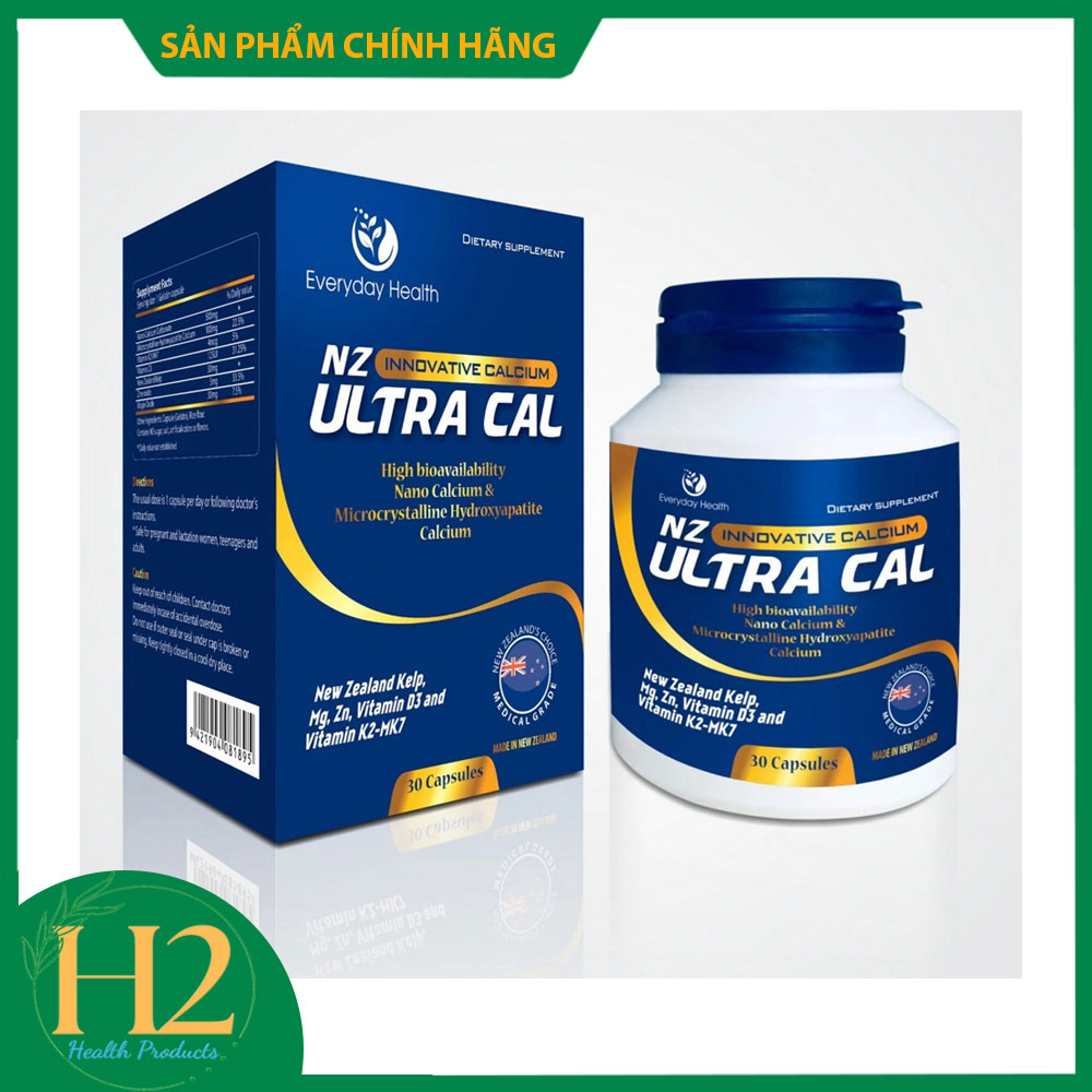 ULTRA CAL - Viên Canxi Nano NZ-Ultra Cal - CANXI - Canxi hữu cơ