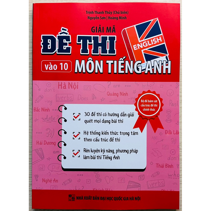 Sách - Giải mã đề thi vào 10 môn Tiếng Anh