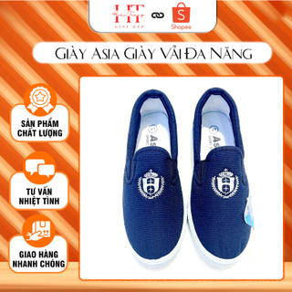 Giày thể thao giày dép hoài trang - giày asia giày vải đa năng có 3 loại giày xỏ buộc dây và quai gài