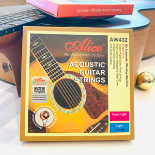 Dây đàn guitar Accoustic Alice AW432,AW433,AW430,AW436,AW466 ( chính Hãng )