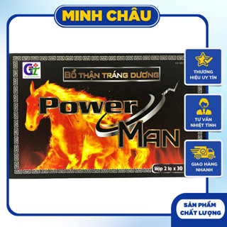 BỔ THẬN POWER MAN - Bổ thận tráng dương, tăng cường sinh lực