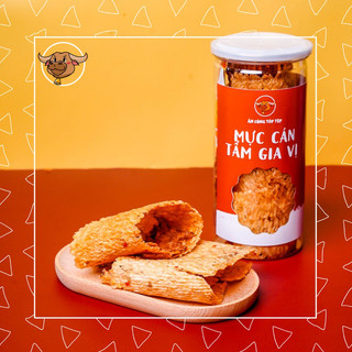 Mực cán tẩm vị 300g ăn cùng tóp tép