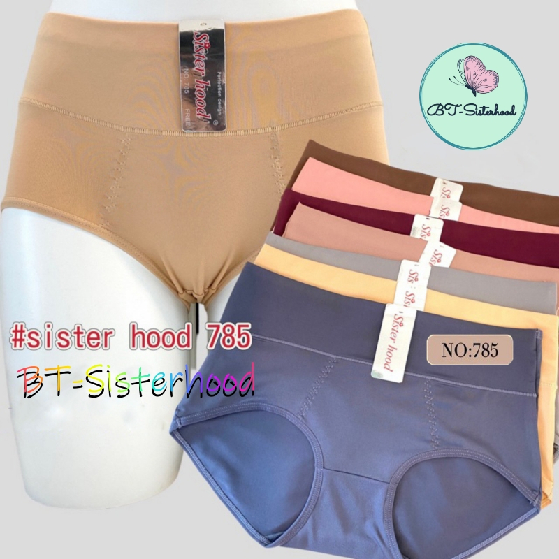 COMBO 5 Quần lót nữ Sisterhood 785 cạp cao gen bụng Thái Lan nhập khẩu, chất thun mềm mát,FREESIZE 55-70 kg, LOT STORE