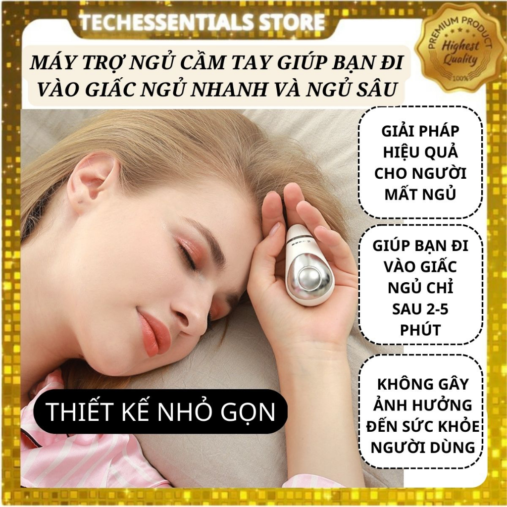 Thiết bị hỗ trợ giấc ngủ ngon,máy cầm tay thông minh giúp bạn ngủ sâu và ngon hơn,máy hỗ trợ giấc vào giấc ngủ nhanh