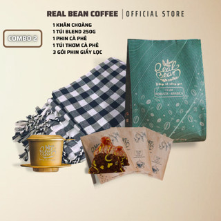 Set Quà Tặng Cà Phê Đặc Sản Real Bean Coffee Sang Trọng, Cao Cấp dịp Valentines