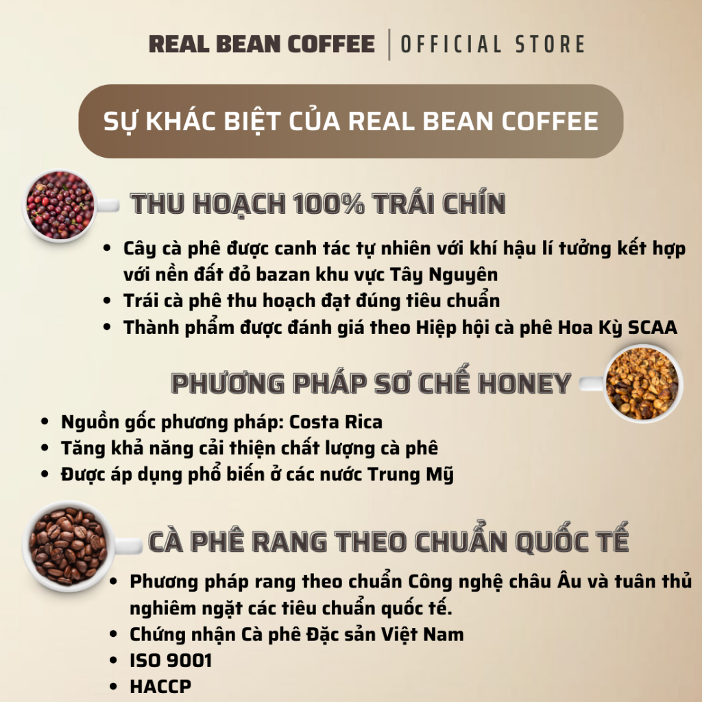 Set Quà Tặng Cho Doanh Nghiệp - Cà Phê Đặc Sản Real Bean Coffee