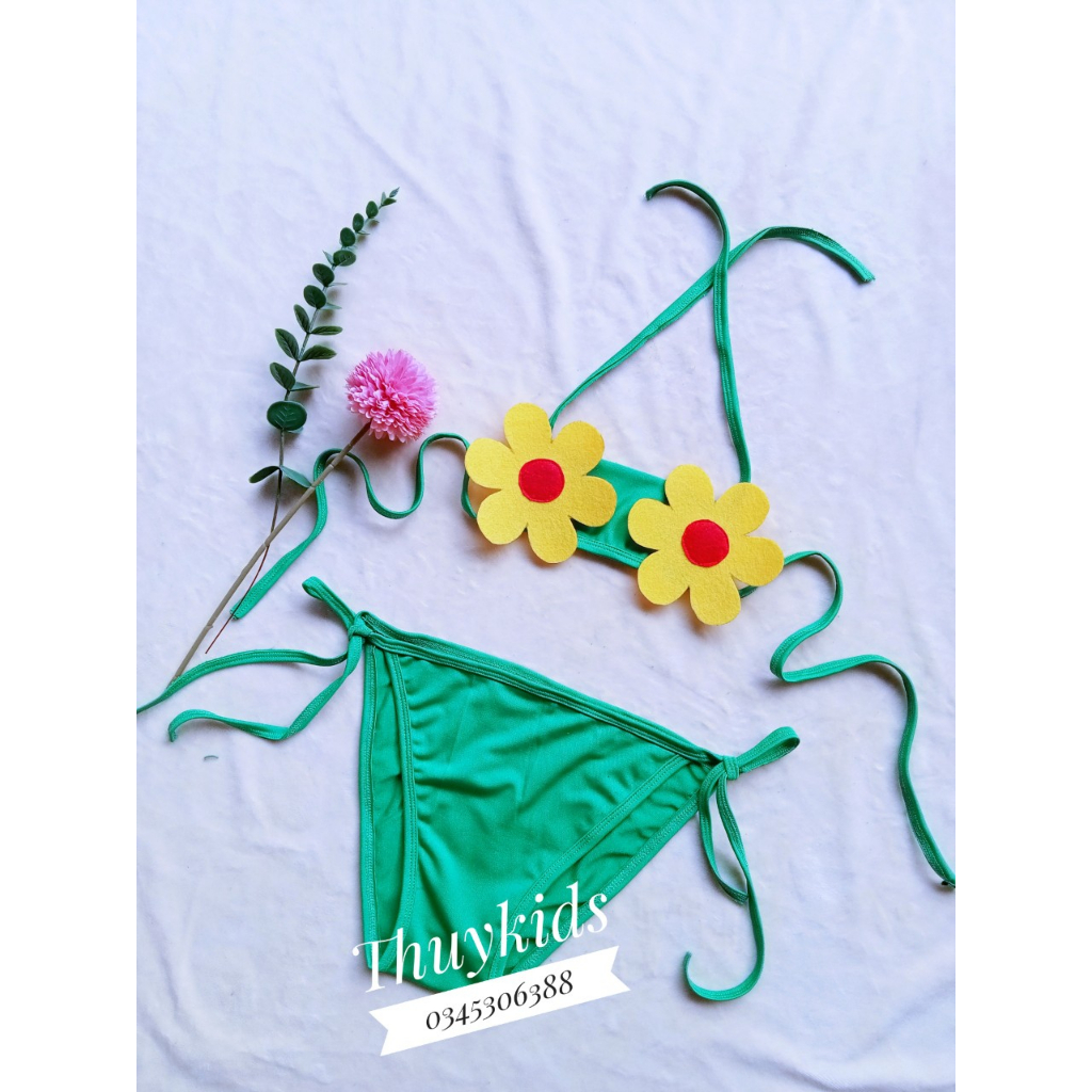 Áo tắm cho bé. đồ bơi hai mảnh. bikini đi biển.
