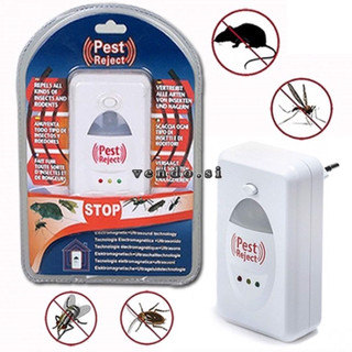 Thiết bị xua đuổi côn trùng pest rejeck - máy đuổi chuột bằng sóng âm 2023
