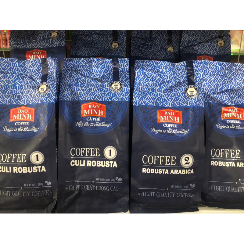 Cà phê Bảo Minh gói 500g số 1, số 2, số 3