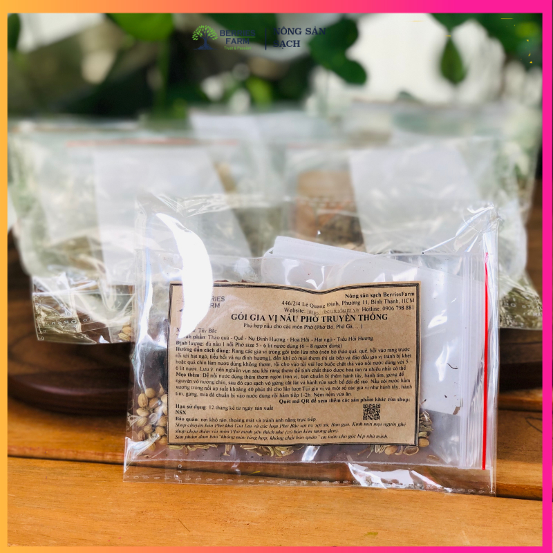 Gia vị nấu phở truyền thống thảo mộc 100% tự nhiên - bí kíp cho món phở thơm tròn vị